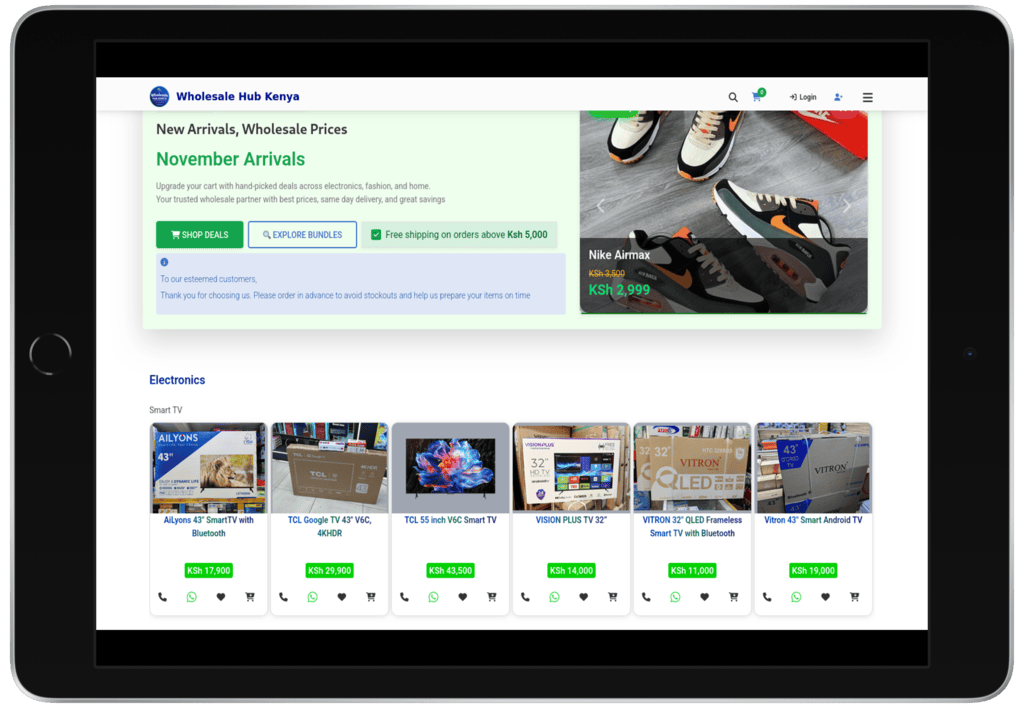 Live Store Screenshot